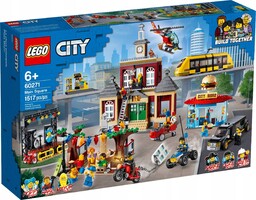 Lego City 60271 Rynek Miasto Tramwaj Pociąg klocki