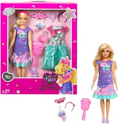 Barbie Moja Pierwsza Barbie Elastyczna lalka Deluxe Barbie