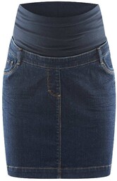 Spódnica jeansowa damska, ciążowa, granatowa, Bellybutton
