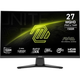 Zakrzywiony Monitor 27 cali 2K Msi Mag 275CQF