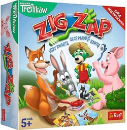 Trefl - Zig Zap - Dymaniczna Gra Zręcznościowa,