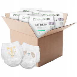 Pieluchomajtki Nappy Pants Kit&Kin 7 XXL (17kg+), Giraffe/Sloth,