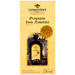Oryginalne Zioła Szwedzkie Płyn, 250 ml /Langsteiner/