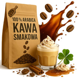 Kawa smakowa Irish Cream arabica 1 kg o