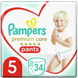 Pampers Premium Care Pieluchomajtki rozmiar 5, 34szt. 12-17kg