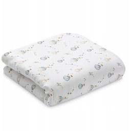 Kołderka Bambusowa 100X75 Yosoy Retro Balloons