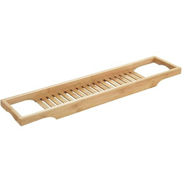 WENKO Gomo wieszak na ubrania, bambus, brązowy, 2,5