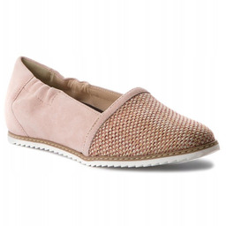 Wojas Półbuty Wsuwane Różowe Skóra 36 3T6G1*