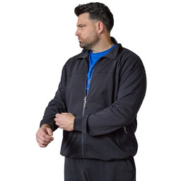 Bluza Męska ze Stójką Czarna NORTH LATITUDE Duże