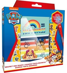 KIDS EUROSWAN Pamiętnik Psi Patrol z magicznym długopisem