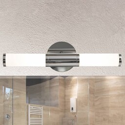EGLO Intrygująca lampa ścienna Palmo 2-punktowa chrom