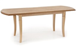 Stół rozkładany fryderyk dąb craft (160-240x90 cm) halmar