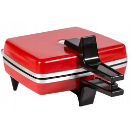 Gofrownica Dezal 301.4R czerwona Moc 1300W 2 gofry