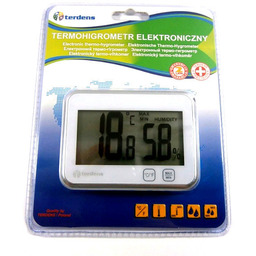 Termometr elektroniczny wewnętrzny TERDENS z higrometrem