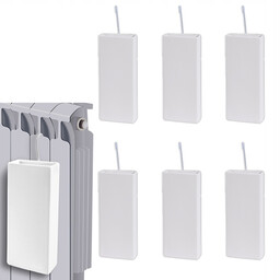 6 sztuk Nawilżacze powietrza na grzejnik ceramiczne białe