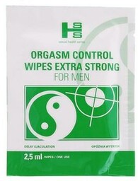 Orgasm Control Wipes 6szt.