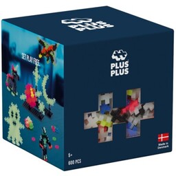 PLUS-PLUS Klocki plastikowe Świecące w ciemności 014-3974