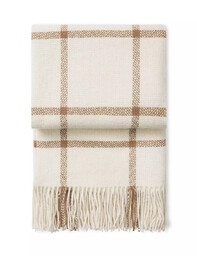 Elvang Pled wełniany Tartan Ivory