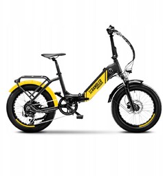Rower elektryczny składany Ducati Scrambler Scr-x Fatbike [Żółty,