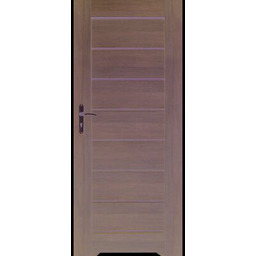 Skrzydło drzwiowe Prim grafit podcięcie 60 P