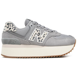 Sneakersy New Balance WL574ZDB Szary