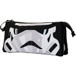 Star Wars Trooper -Piórnik Potrójny ECO, Czarny, 23