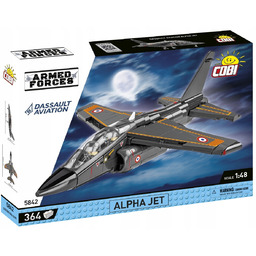 klocki Cobi 5842 Alpha Jet Lekki samolot szturmowy