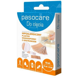 Pasocare Do cięcia Plastry wodoodporne 3D z opatrunkiem