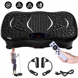 Platforma Wibracyjna Wibrująca Treningowa Masażer Z Pilotem