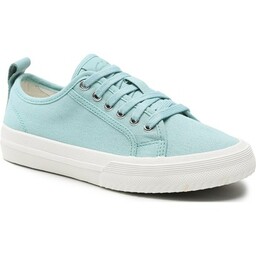 Tenisówki Clarks Roxby Lace 26164981 Turquoise Canvas