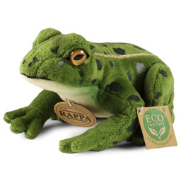 Maskotka Pluszowa realistyczna Żaba zielona 19cm Eco Friendly