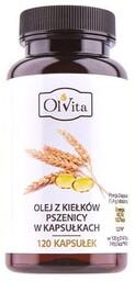 Olej z Kiełków Pszenicy, Olvita, 120 kapsułek