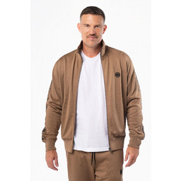 Pit Bull Bluza Rozpinana Tape Logo Coyote Brown