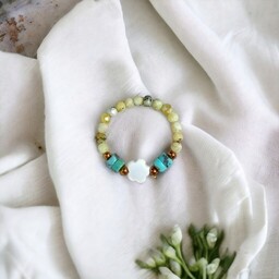 Pakamera Pierścionek :: summer :: turkus, muszla