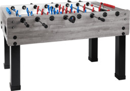 Piłkarzyki Garlando G-500 Grey Oak z teleskopowymi drążkami