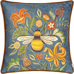 Evans Lichfield Głóg pszczoła szenilowa poszewka na poduszkę