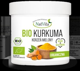 Kurkuma BIO korzeń mielony (Curcuma longa) 250g- NatVita