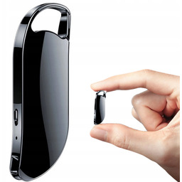 Mini Dyktafon Rejestrator Breloczek Na Klucze Aktywowany Dźwiękiem