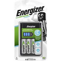 Ładowarka akumulatorków Ni-MH Energizer 1 hour + 4