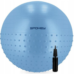 Spokey Half Fit Półpiłka gimnastyczna antyburst z wypustkami