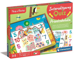 Uczę się bawiąc. Interaktywny quiz przedszkolaka - Clementoni