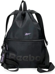 Reebok Linden plecak, Czarny (Black), mochila Saco, worek