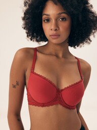 Biustonosz Julietta 43286 Czerwony