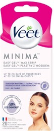 VEET_Minima Easy Gel plastry do depilacji z woskiem