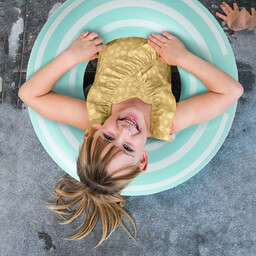 Kółko do pływania średnie 60 cm Garden Green