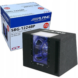 Alpine SBG-1224BP Subwoofer 30 cm 2 Ohm Band
