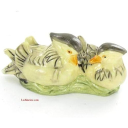 lachineuse Figurka kaczki mandarynki figurka Feng Shui symbol
