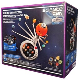 SCIENCE CAN Interaktywny model 3D Układ Słoneczny Projektor