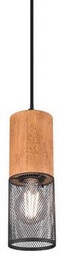Trio Pojedyncza lampa wisząca Tosh 304300132 tubka czarna
