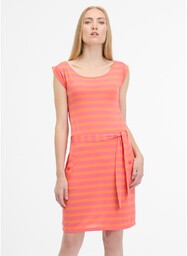 sukienka RAGWEAR - Tagg Stripes Coral (4005) rozmiar: